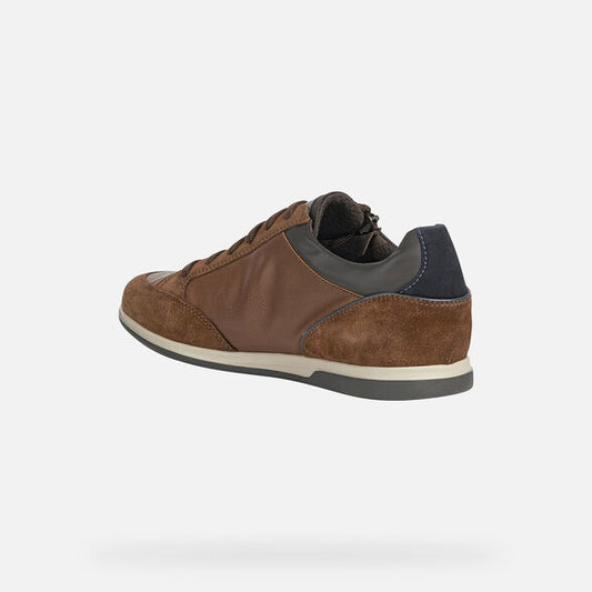 Geox Mens U254GA U Renan - Brown Leather