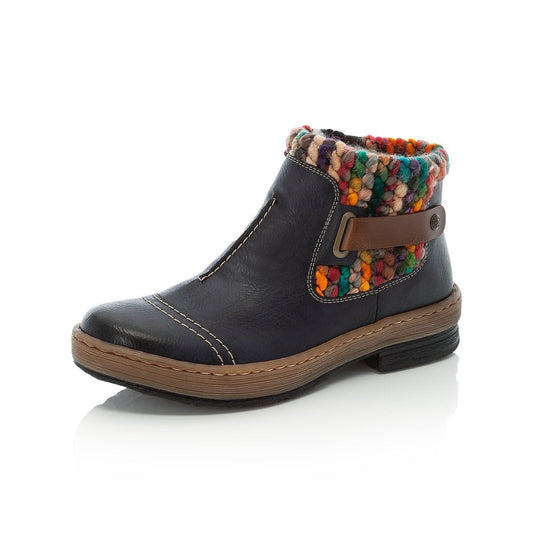 Rieker Ladies Z6784-14 Red Blue