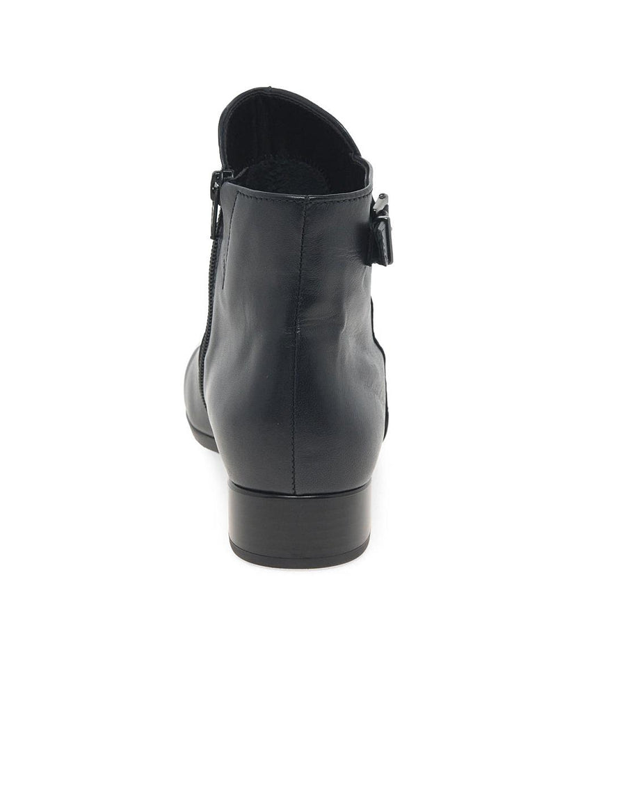 Gabor 92.714.27 Bolan Black Ankle Boot