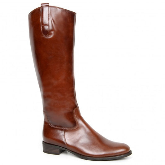 Gabor Ladies Brook M Sattle Brown Long Boots 51.649.22
