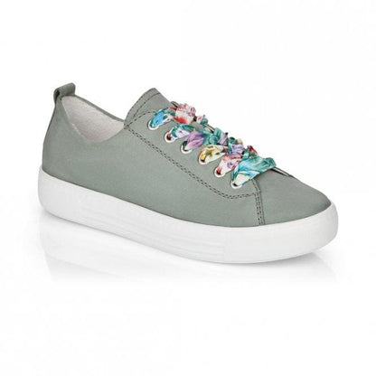 Remonte Ladies Green Trainer Shoes D0900-52