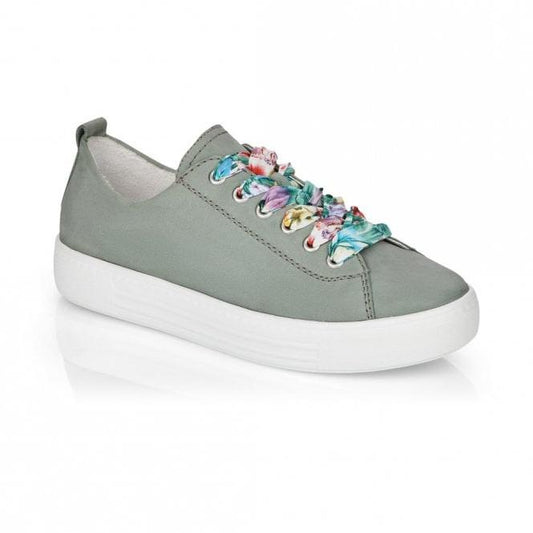 Remonte Ladies Green Trainer Shoes D0900-52