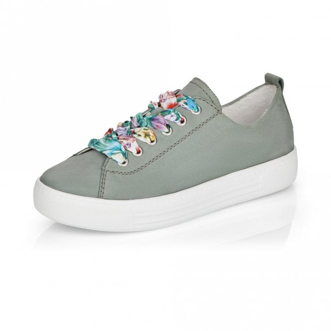 Remonte Ladies Green Trainer Shoes D0900-52