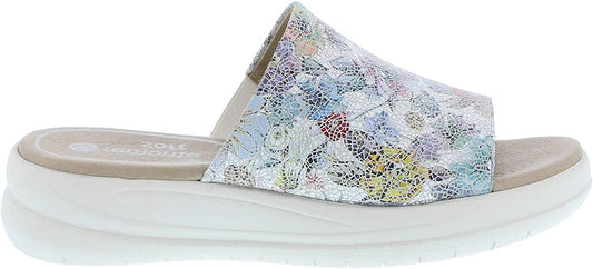 Remonte Ladies Floral Slip On Sandals D4251-90