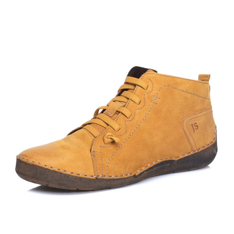 Josef Seibel Ladies Fergey 86 Yellow Ankle Boots 59686 MI869 850