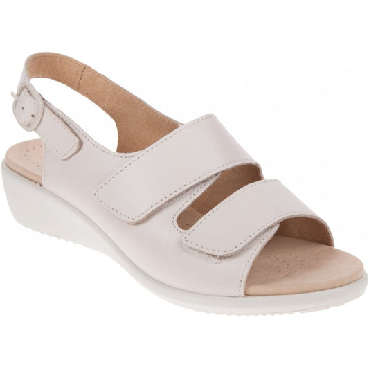 Hotter Elba Soft Beige Leather