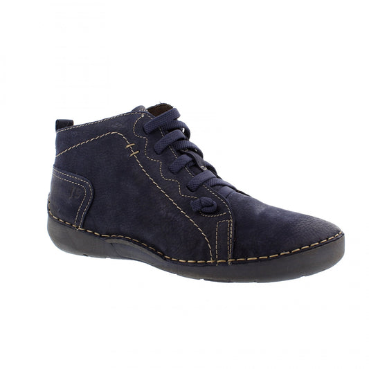 Josef Seibel Ladies Fergey 86 Blue Ankle Boots 59686 MI869 530