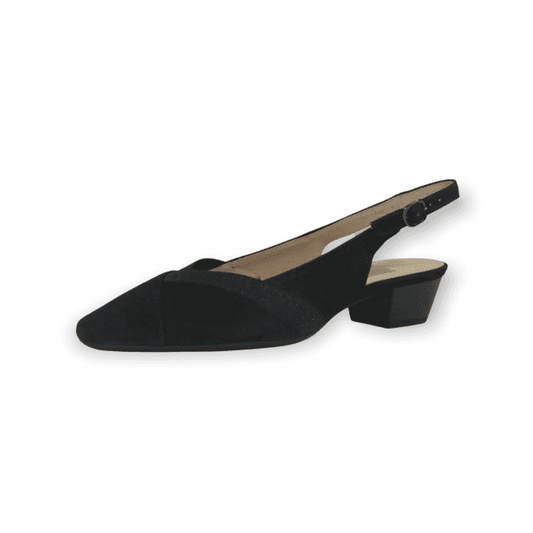 Gabor 21.520.17 Mack Black Heeled Sling Back