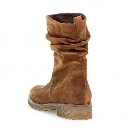 Gabor 92.703.43 Ladies Cognac Mid Calf Boot