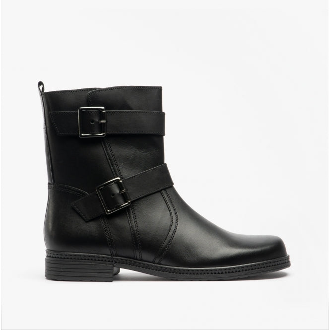 Gabor 94.673.27 Laides Black Biker Boot