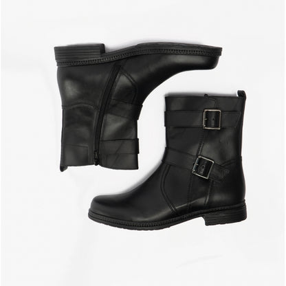 Gabor 94.673.27 Laides Black Biker Boot