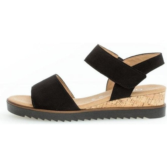 Gabor  Ladies 82.750.17 Raynor Schwarz Sandal
