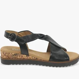 Gabor 22.751.27 Rich Black Ladies Sandals