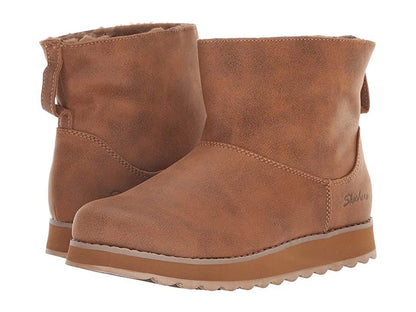 Skechers Ladies Keepsakes 2.0 Cloud Peak Chestnut Brown Ankle Boots 44939