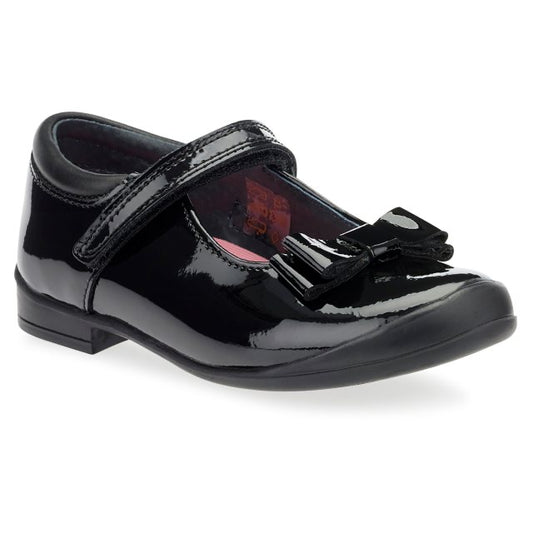 Start-Rite 2376-3 Pussycat Bow Patent Blk Pat