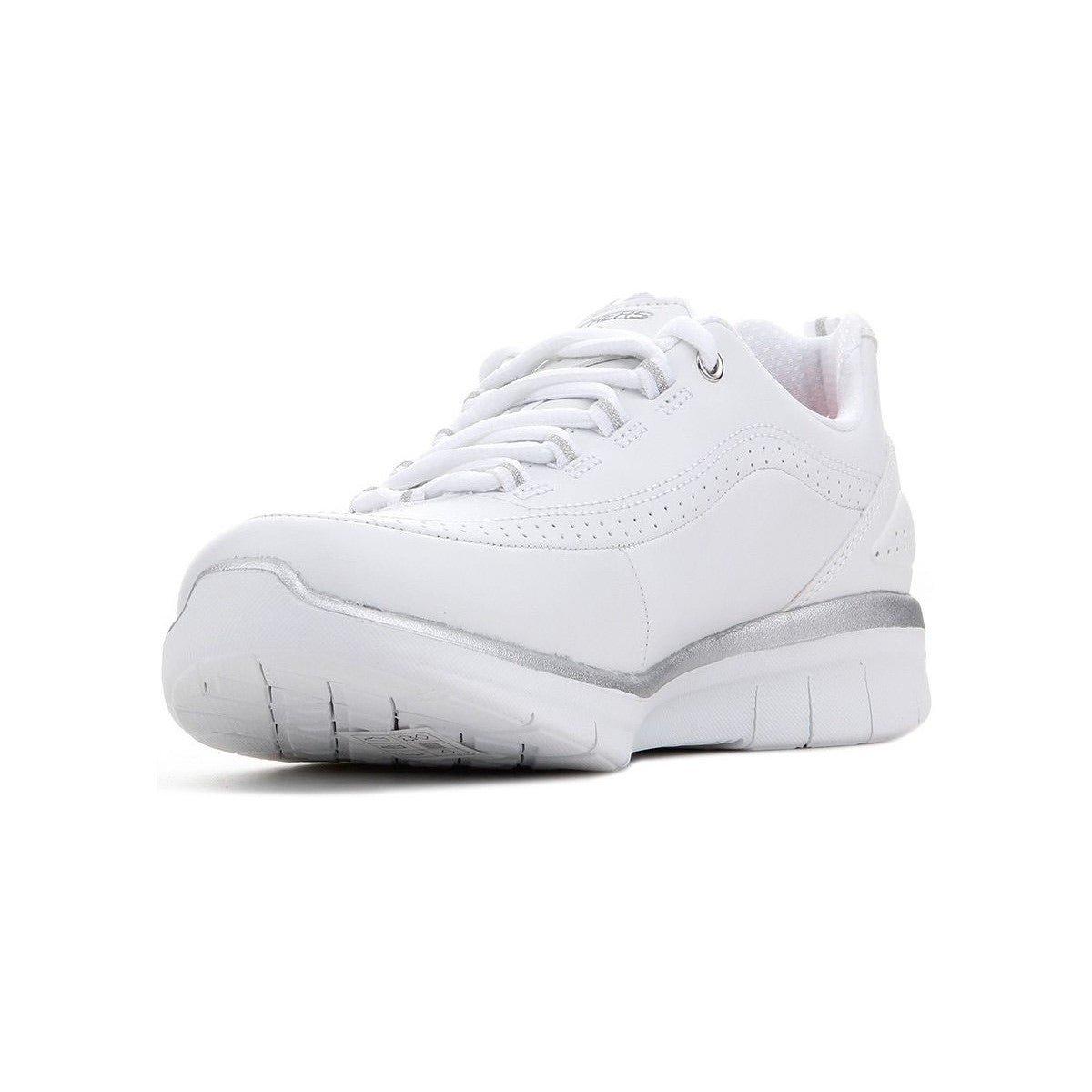Skechers Ladies Synergy 2.0 White Trainers 12363