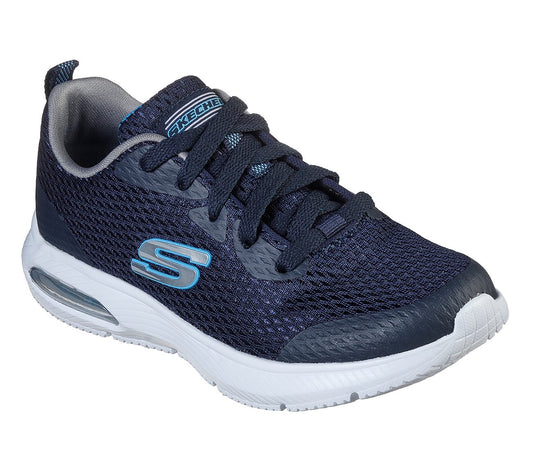 Skechers Kids Quick Pulse Navy Blue Trainers 98100L