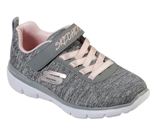 Skechers Kids Skech Appeal 3.0 - Insiders II Grey Trainers 81632L