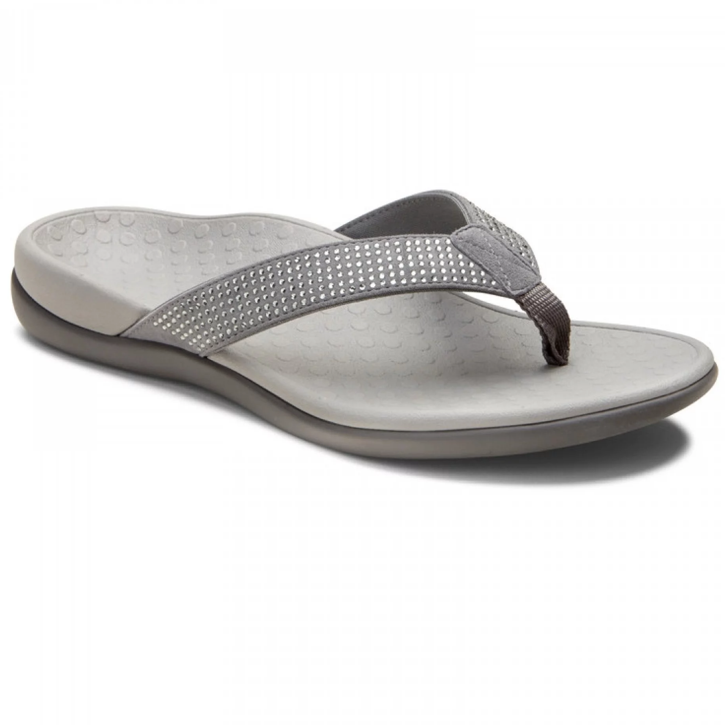 Vionic Islander Rhinestone 10000776 Pewter