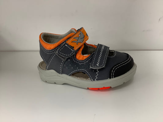 Ricosta Dobbie 67 3321700/457 Gry/Orange Orange/Gry