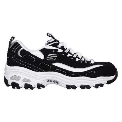 Skechers Kids D'Lites Biggest Fan Black Trainers 80587L