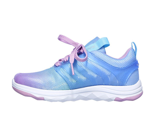Skechers Kids Rainbow Dreams Lavender Purple Multi Trainers 81562L