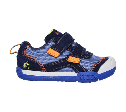 Skechers Kids Flex Play Double Blue Trainers 97882N