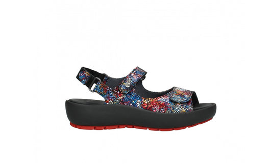 Wolky Rio 0332540 Black Crash Leather Blackmulti