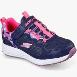 Skechers Kids Tread Lite Navy Girls Waterproof Trainers 302418L