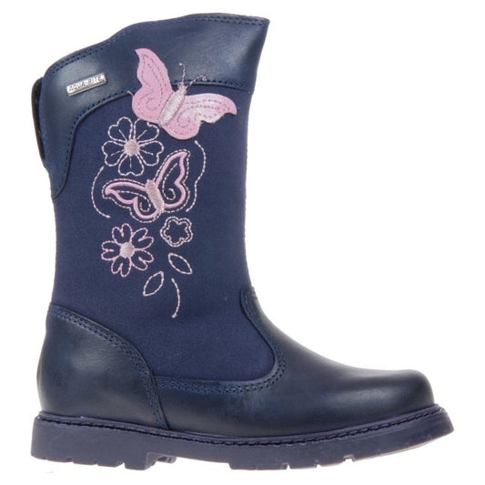 Start-Rite 1460_9 Aqua Butterfly Girls Blue Ribbon Leather