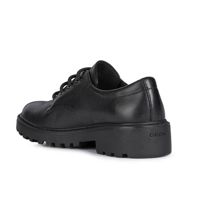 Geox J0420C 00043 C9999 Casey Girls Black Leather