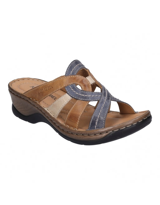 Josef Seibel Ladies 56366-95-506 Catalonia Dunkle Blue Kombi