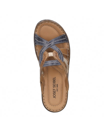 Josef Seibel Ladies 56366-95-506 Catalonia Dunkle Blue Kombi