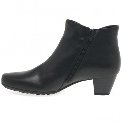 Gabor 52.827.57 Ladies Keegan 2 Black Ankle Boots