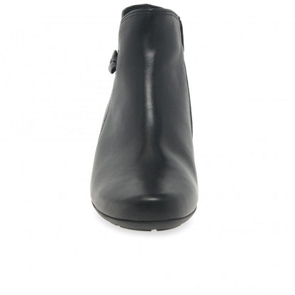Gabor 52.827.57 Ladies Keegan 2 Black Ankle Boots