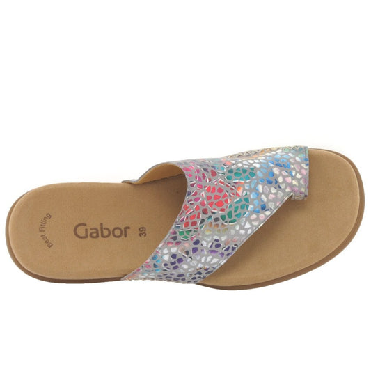 Gabor Ladies Lanazrote Floral Multi Sandals 43.700.33