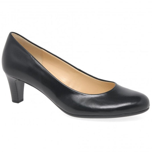 Gabor Ladies Nesta 2 Black Court Heels 01.400.37