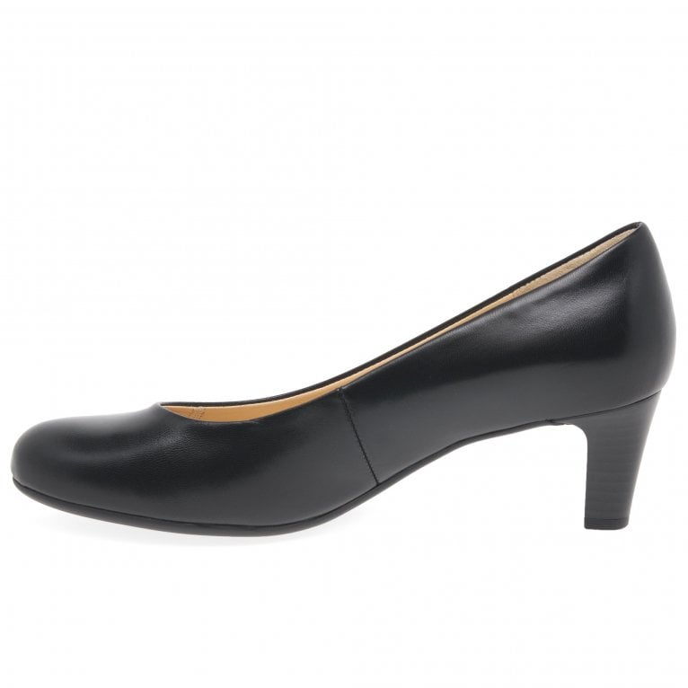 Gabor Ladies Nesta 2 Black Court Heels 01.400.37
