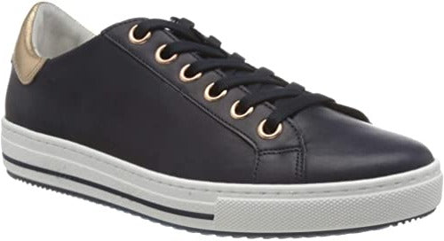 Gabor Ladies Operator Midnight Blue Trainers 46.515.66