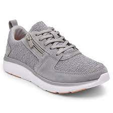 Vionic 10010636034 Ladies Remi Suede/Textile Slate Grey