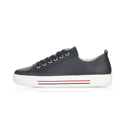 Remonte Ladies Blue Casual Trainer Shoes D0900-15