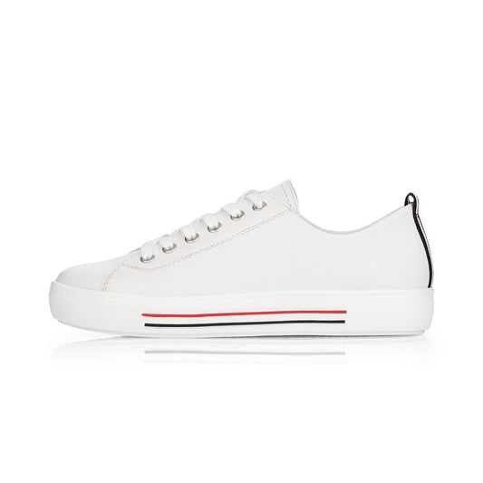 Remonte Ladies Trainer Shoes White D0900-80