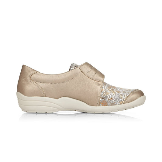 Remonte Ladies Bronze Slip On Shoes R7632-90