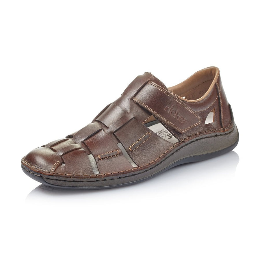 Rieker Men 05273-25 Brown Sandal