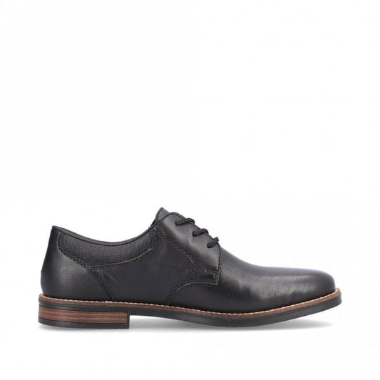 Rieker 13510-00 Mens Black Lace Up Shoe