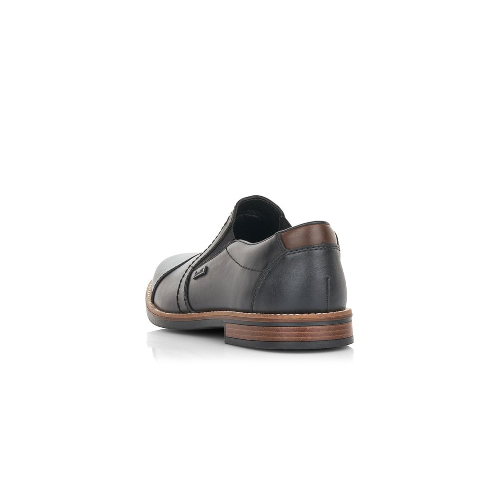 Rieker Mens Slip On Black Waterproof Slip on 13572-00