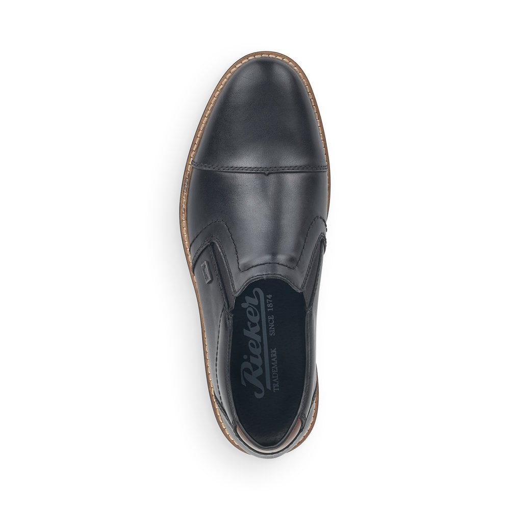 Rieker Mens Slip On Black Waterproof Slip on 13572-00