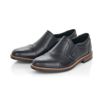 Rieker Mens Slip On Black Waterproof Slip on 13572-00