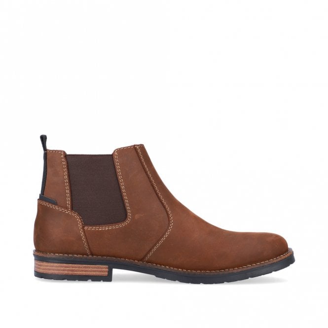 Rieker 14651-22 Mens Brown Chelsea Boot