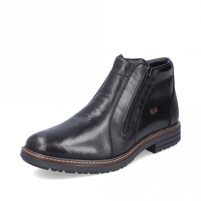Rieker 33160-00 Mens Tex Black Chelsea Boot